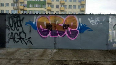Graffiti Bombing - Photo by AGRgdz