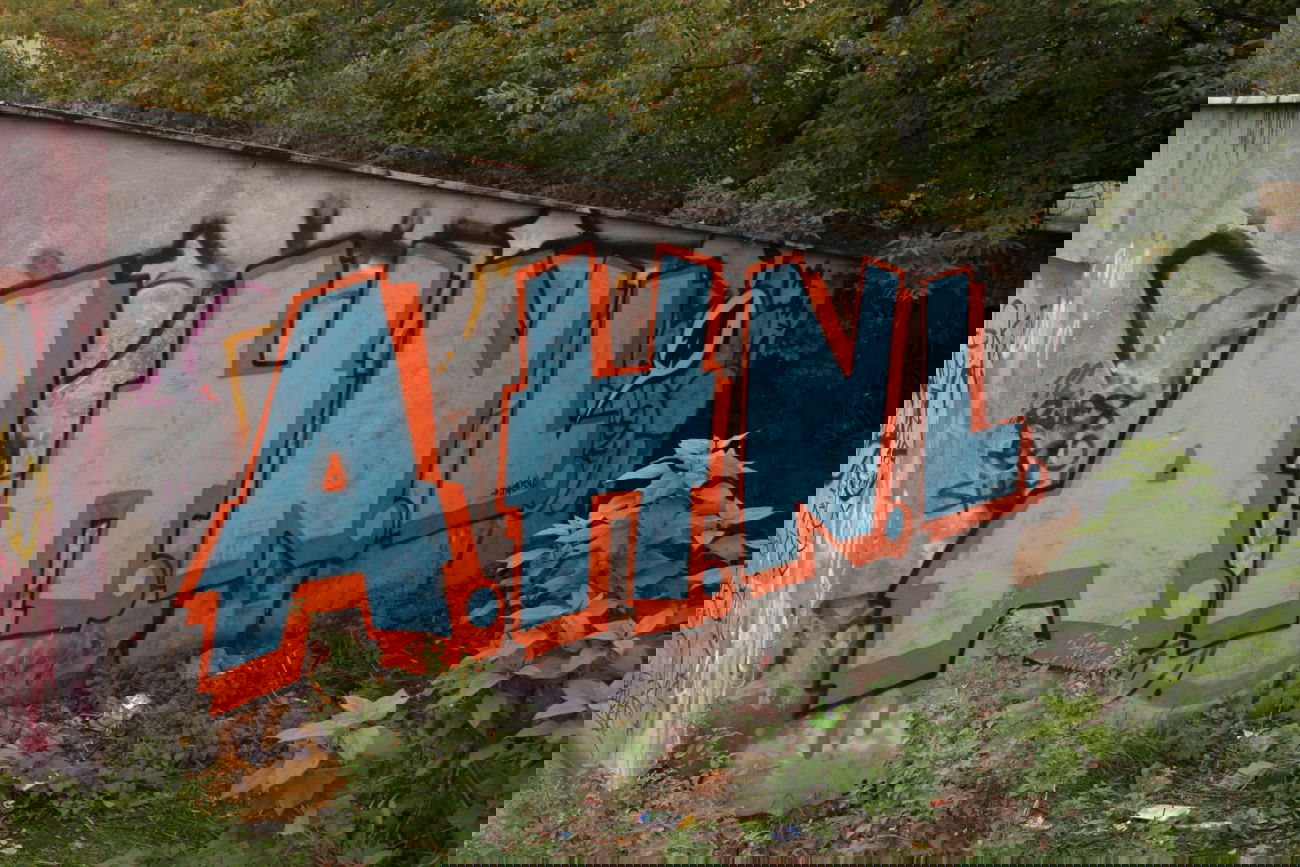 Graffiti Bombing in Warsaw - Photo by AHNL - ahnl (2013)