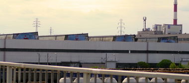 Graffiti Bombing in Warsaw - Photo by AHNL - ahnl (2013)