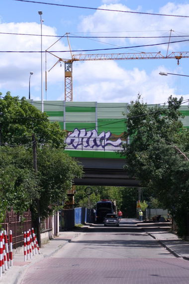 Graffiti Bombing in Warsaw - Photo by AHNL - ahnl, zps (2013)
