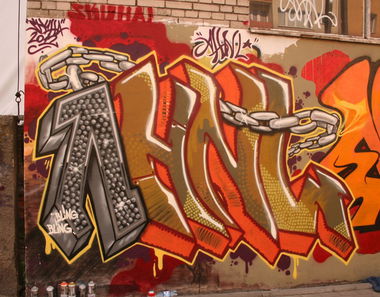 Graffiti Wall - Photo by AHNL - ahnl, otwock (2012)