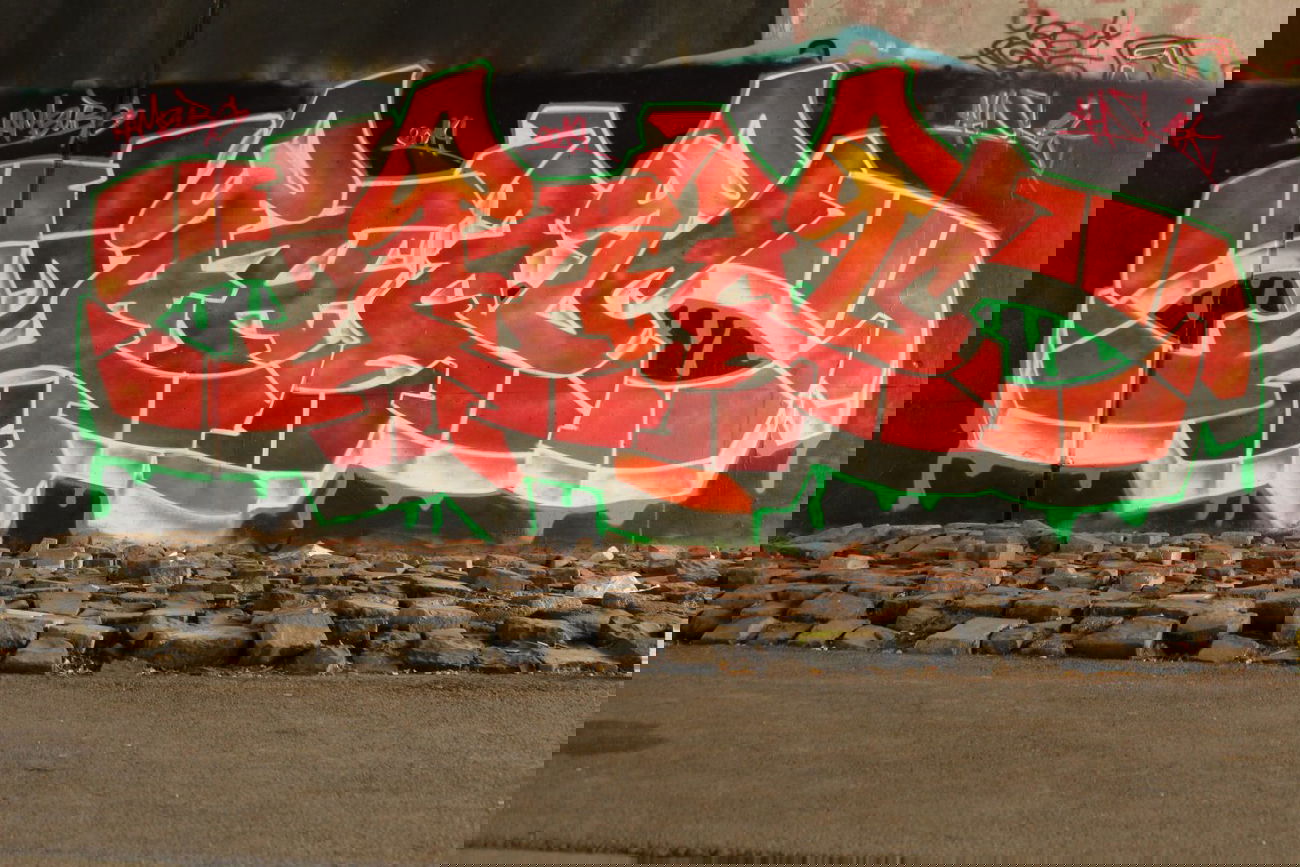 Graffiti Wall - Photo by AHNONE