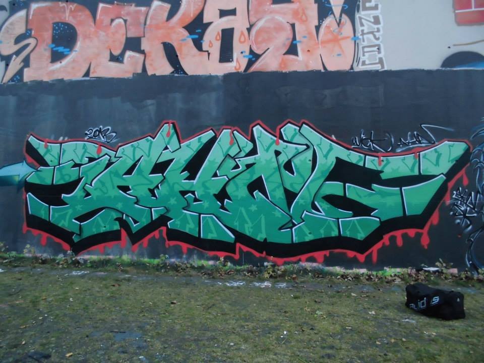 Graffiti Wall - Photo by AHNONE