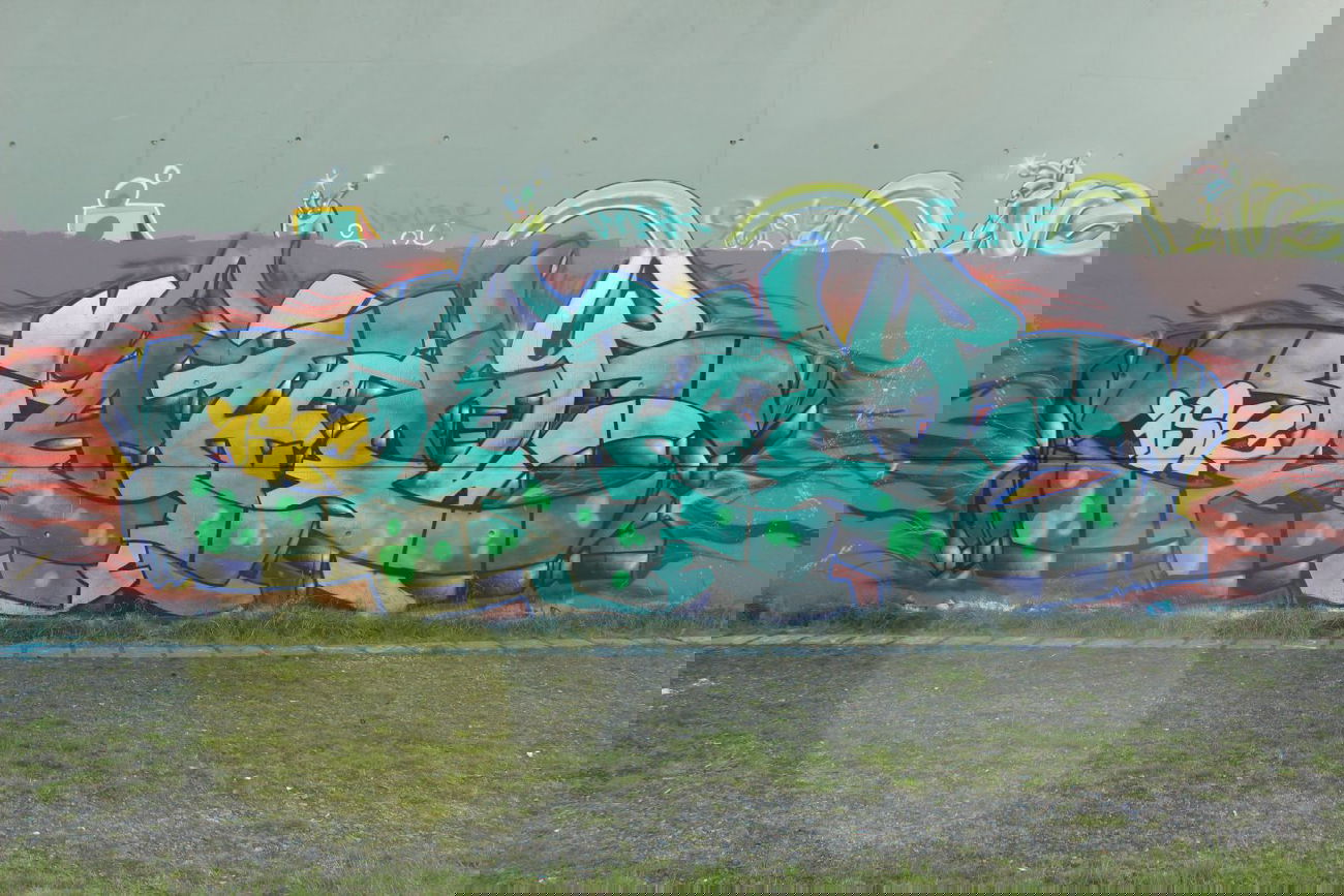 Graffiti Wall - Photo by AHNONE