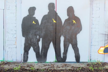 Graffiti Wall - Photo by AHNONE