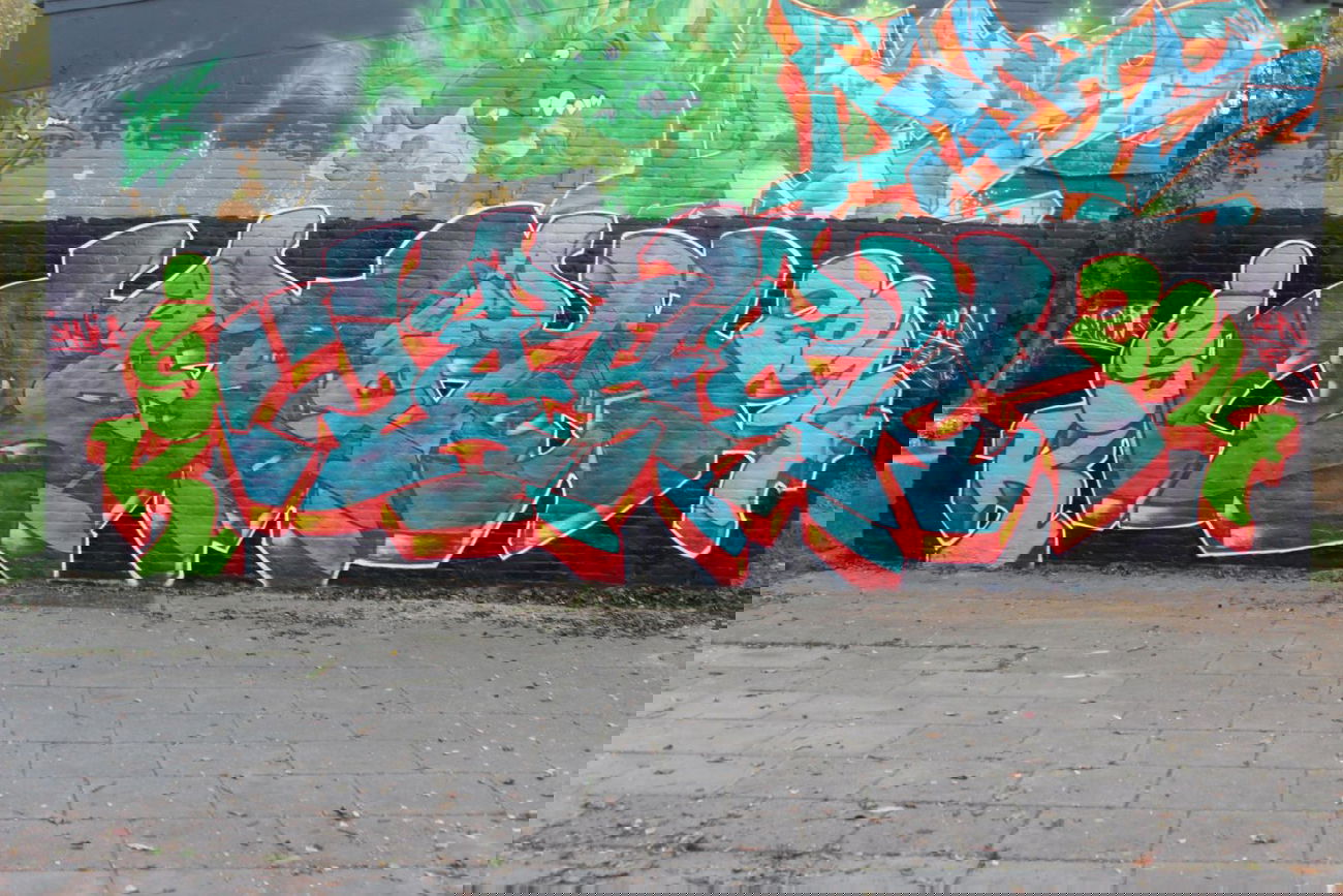 Graffiti Wall - Photo by AHNONE