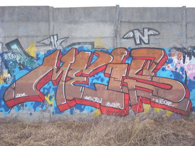 Graffiti Wall in Bialystok - Photo by AHSCREW - Bia?ystok (2014)