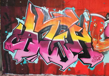 Graffiti Wall - Photo by AION (2011)