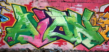 Graffiti Wall - Photo by AION (2012)