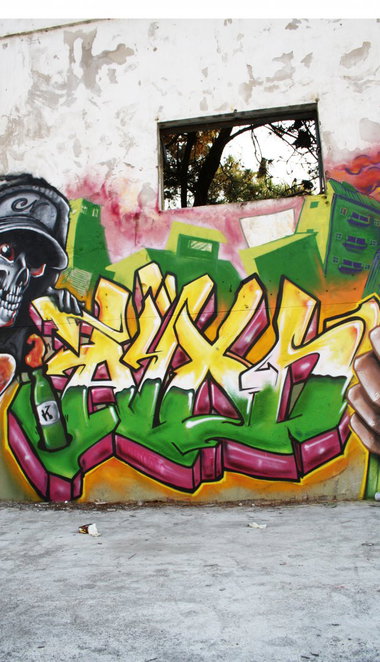 Graffiti Wall - Photo by AION (2011)