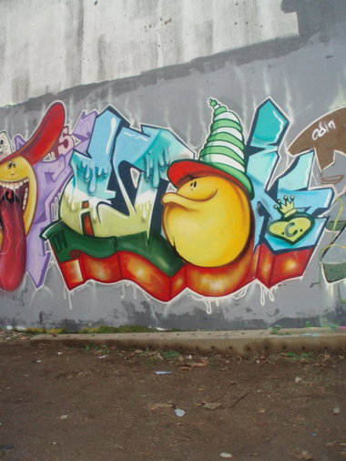Graffiti Wall - Photo by AION