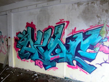 Graffiti Wall - Photo by AION (2014)