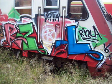 Graffiti Train - Photo by AITH - AITH (2012)