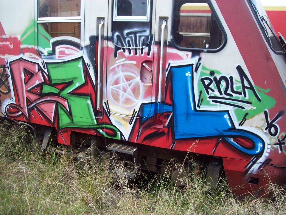 Graffiti Train - Photo by AITH - AITH (2012)
