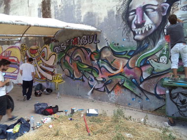 Graffiti Wall - Photo by AITH