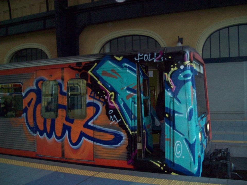 Graffiti Train - Photo by AITH - AITH (2012)