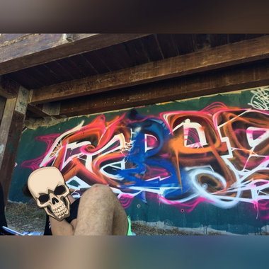 Graffiti Wall - Photo by ALEXWARHS - spiaggedicemento (2015)