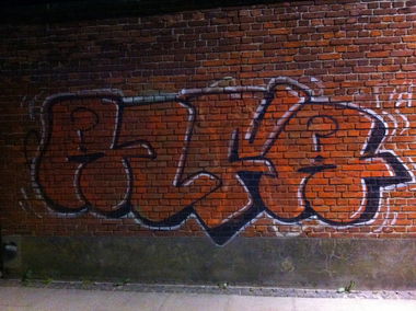 Graffiti Bombing - Photo by ALF1 - .Aalborg, .fresh, .9000farver