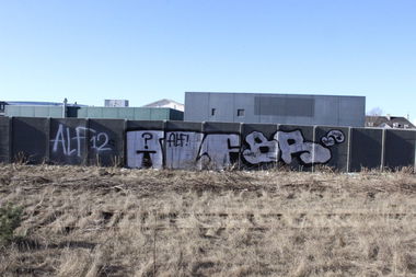 Graffiti Bombing - Photo by ALF1