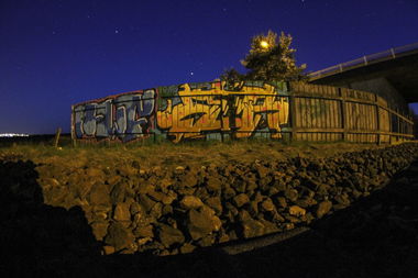 Graffiti Wall - Photo by ALF1