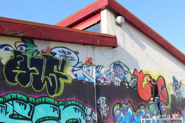 Graffiti Wall - Photo by ALF1