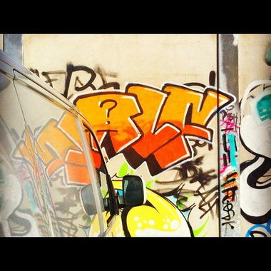 Graffiti Bombing - Photo by ALF1