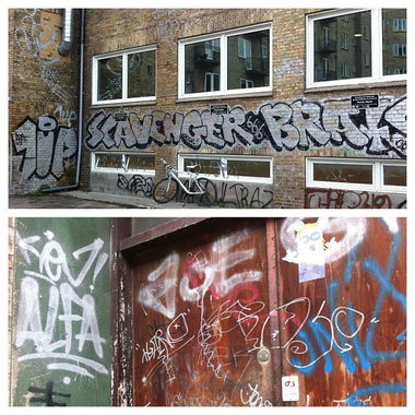 Graffiti Bombing - Photo by ALF1