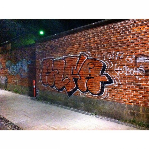 Graffiti Bombing - Photo by ALF1