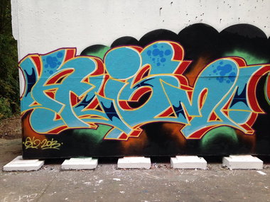 Graffiti Wall - Photo by ALISM - Al, alism (2013)