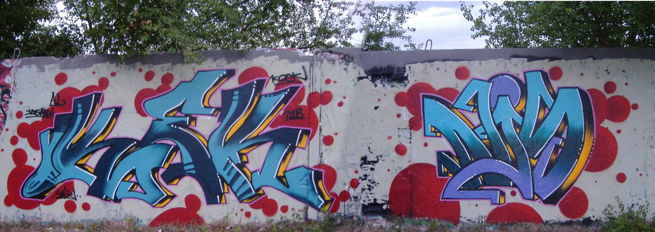 Graffiti Wall - Photo by ALISM - Koek, Nis (2008)