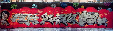 Graffiti Wall - Photo by ALISM - Act, Coek, Lick (2008)
