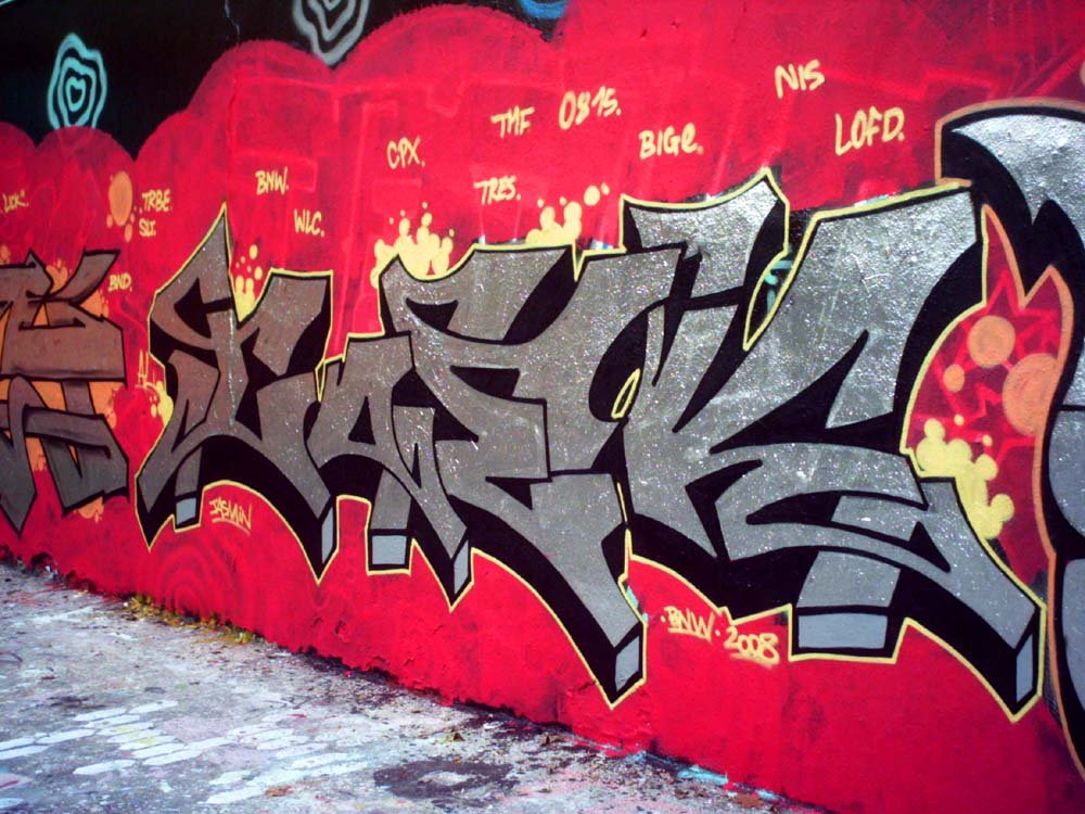 Graffiti Wall - Photo by ALISM - Coek, Al (2008)