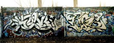 Graffiti Wall - Photo by ALLESdrehtSICH - KONE, _, FACE (2000)