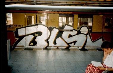 Graffiti Train - Photo by ALLESdrehtSICH - BUSI, _, RCB