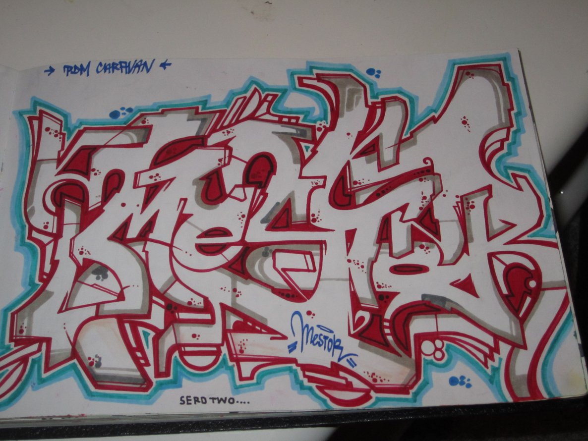 Graffiti Sketch - Photo by ALLESdrehtSICH