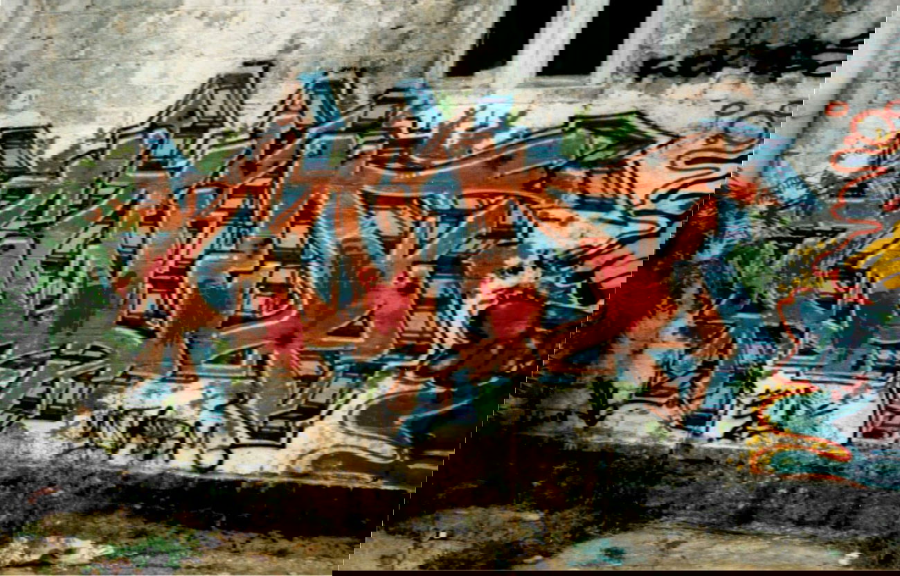 Graffiti Wall - Photo by ALLESdrehtSICH - GOLD, UDT, Potsdam