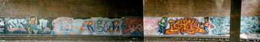 Graffiti Wall - Photo by ALLESdrehtSICH - skume, kel, rew