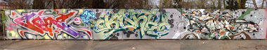 Graffiti Wall - Photo by ALLESdrehtSICH - cone, trade, kone (2014)