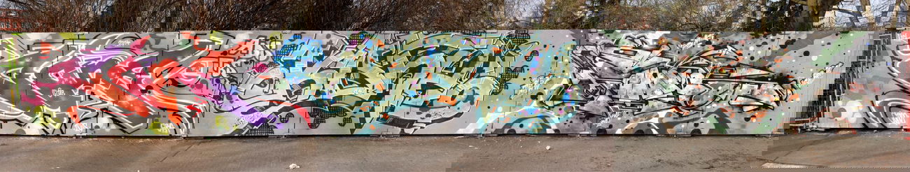 Graffiti Wall - Photo by ALLESdrehtSICH - cone, trade, kone (2014)