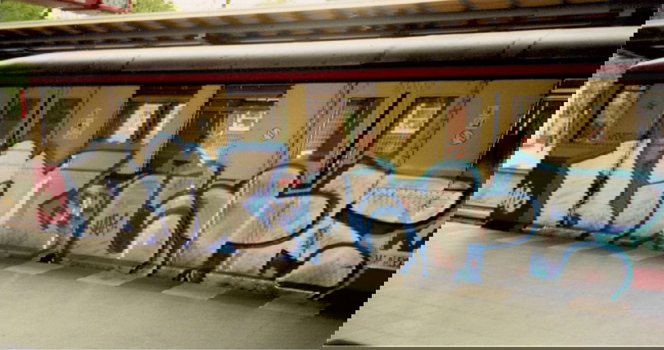 Graffiti Train - Photo by ALLESdrehtSICH - BIX, LITE