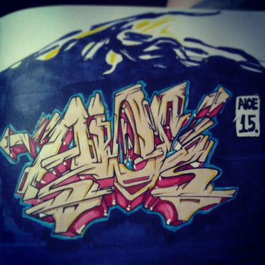 Graffiti Sketch - Photo by ALOE_FIFTEEN