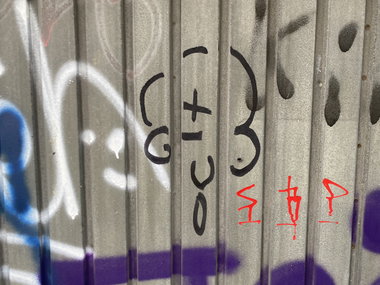 Graffiti Wall in Luxembourg - Photo by ALY1SZA