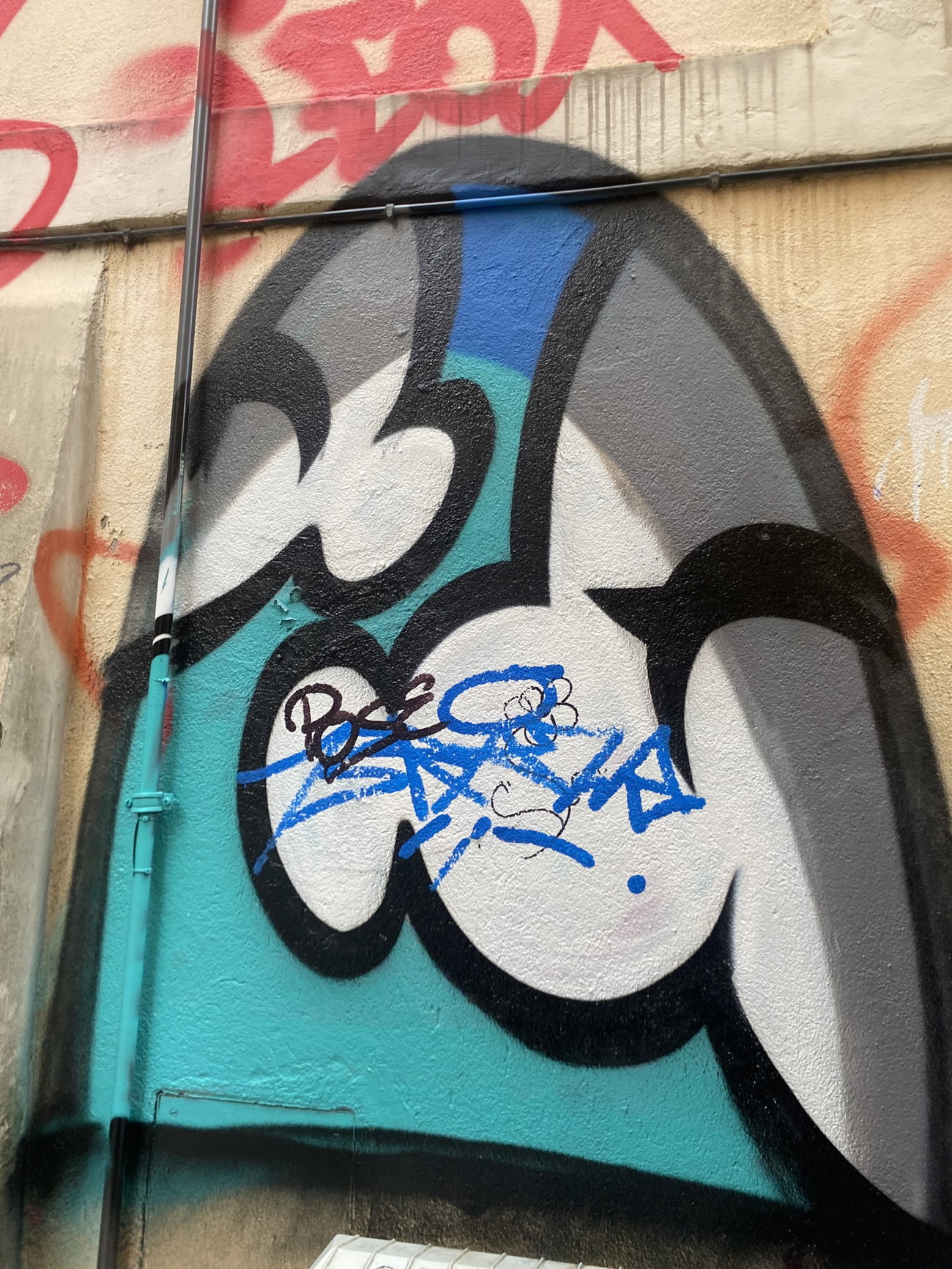 Graffiti Wall in Luxembourg - Photo by ALY1SZA