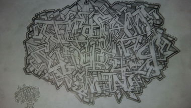 Graffiti Sketch - Photo by ALiENNBW