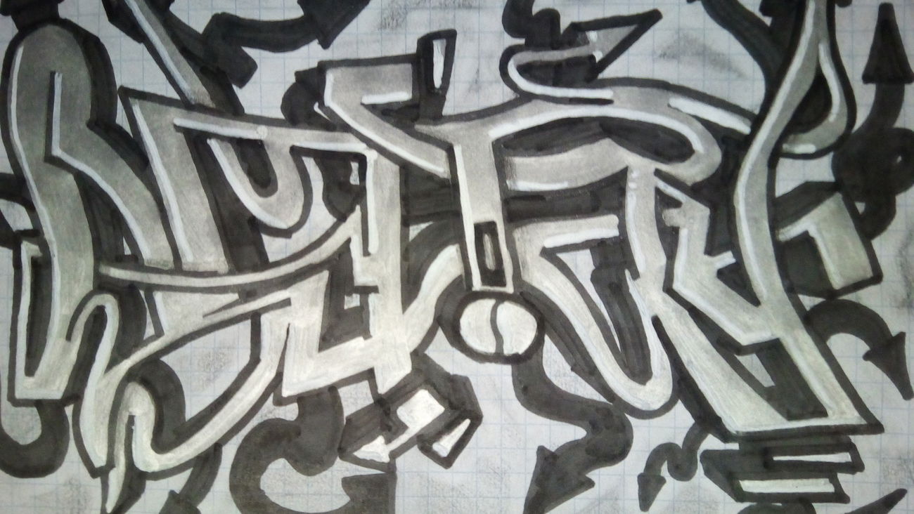 Graffiti Sketch - Photo by ALiENNBW