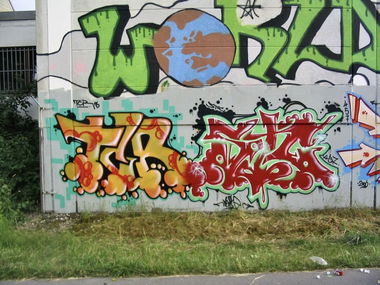 Graffiti Wall in Bayreuth - Photo by AMIDNIGHT - Bayreuth, TCR, STC