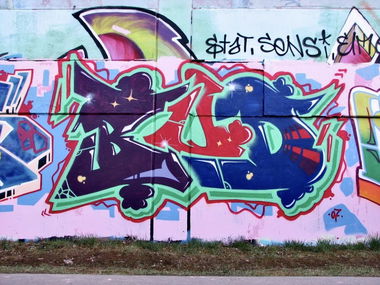 Graffiti Wall in Bayreuth - Photo by AMIDNIGHT - Bayreuth, BUD, MIKS