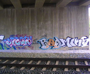 Graffiti Wall in Bayreuth - Photo by AMIDNIGHT - Bayreuth, dreck, bud