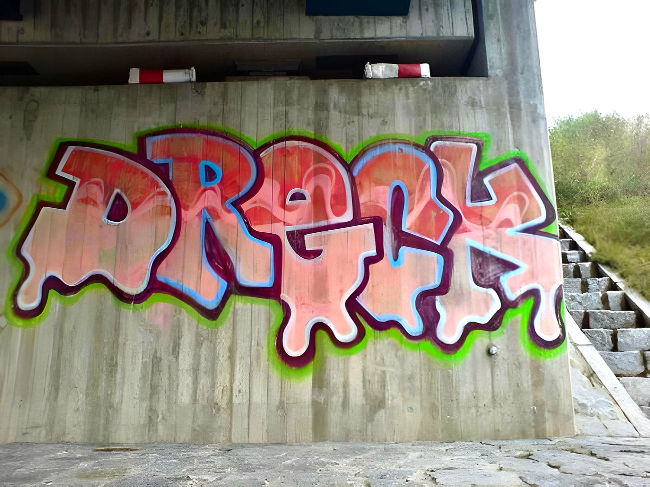 Graffiti Wall in Bayreuth - Photo by AMIDNIGHT - Bayreuth, Dreck, Ost