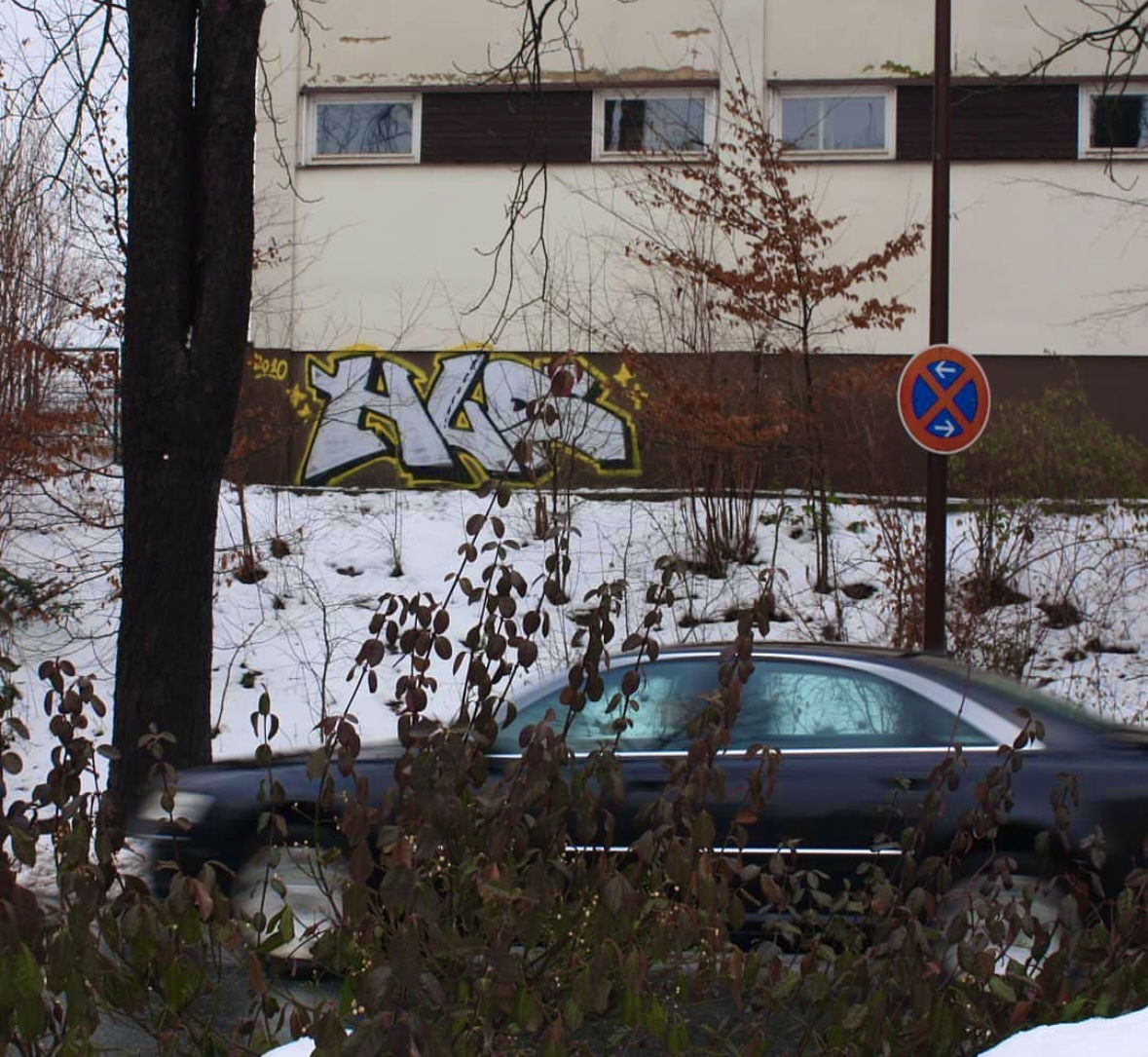 Graffiti Wall in Bayreuth - Photo by AMIDNIGHT - Bayreuth, HLS